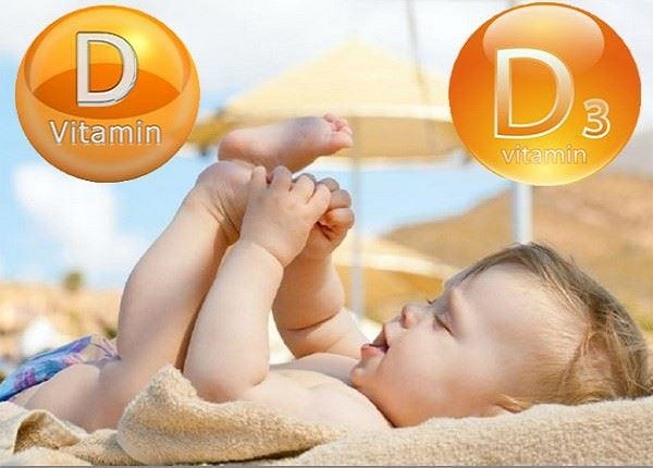 <center><em>Vitamin D giúp hỗ trợ phát triển hệ xương khớp, hạn chế tình trạng còi xương, chậm lớn... ở trẻ.</em></center>
